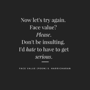 Face Value (poem)